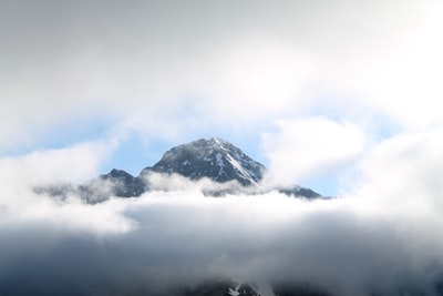 乌云密布的黑山